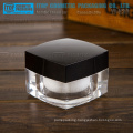 YJ-K Series 5g 15g 30g 50g classical and decorative high clear acrylic square jar